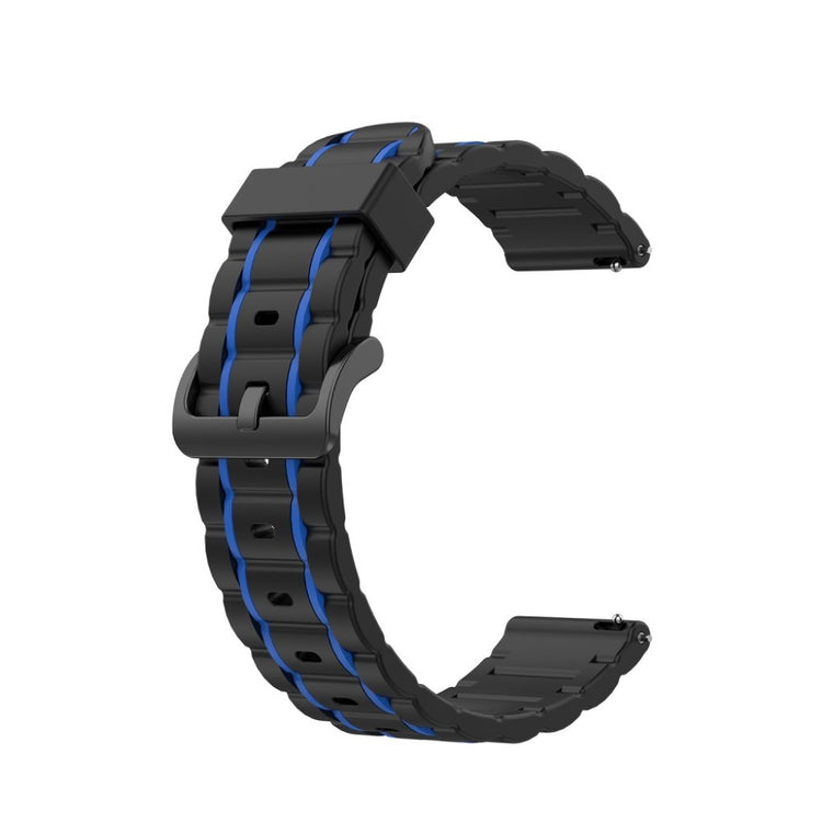 Super flot Fitbit Versa Lite / Fitbit Versa 2 Silikone Rem - Blå#serie_4