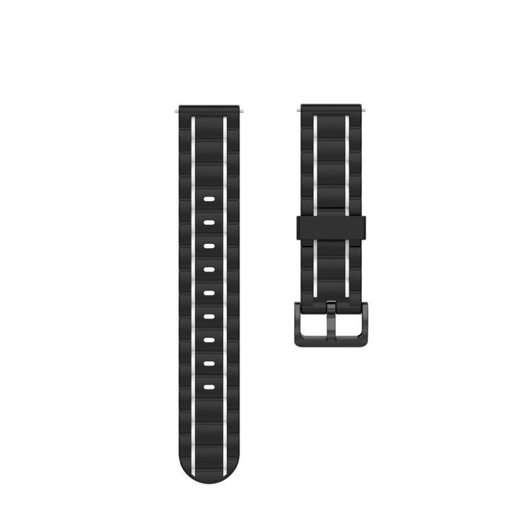 Super flot Fitbit Versa Lite / Fitbit Versa 2 Silikone Rem - Hvid#serie_5