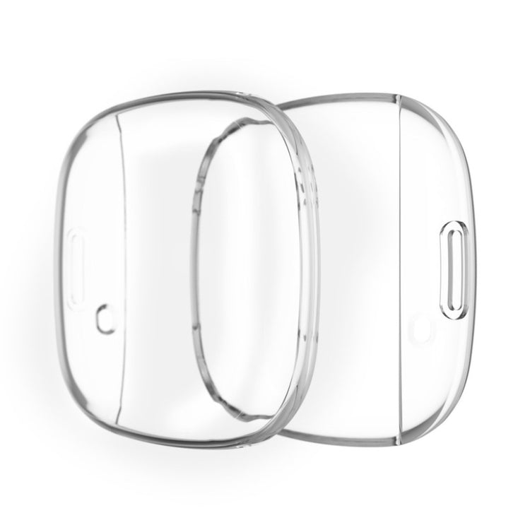 Meget Flot Fitbit Versa 3 / Fitbit Sense Silikone Cover - Gennemsigtig#serie_2