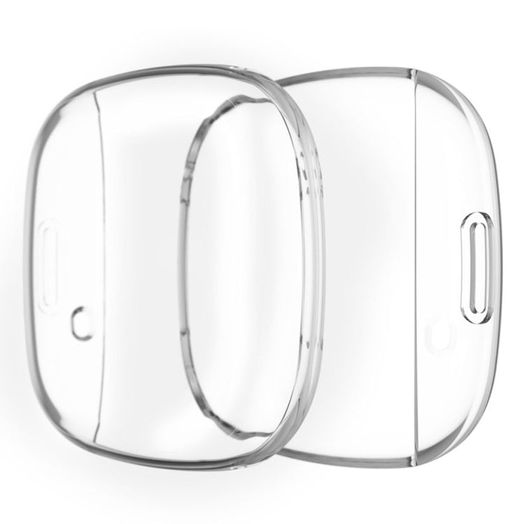 Meget Flot Fitbit Versa 3 / Fitbit Sense Silikone Cover - Gennemsigtig#serie_2