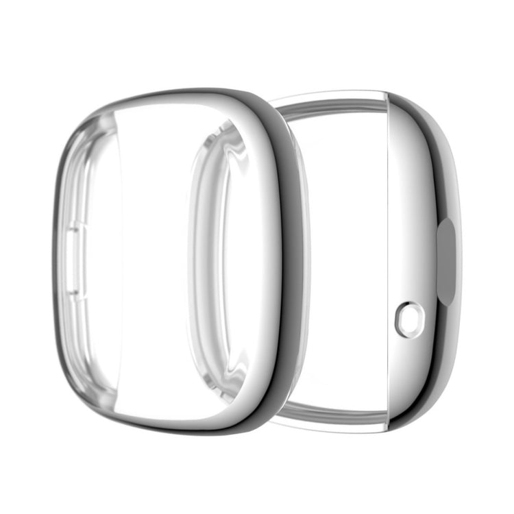 Meget Flot Fitbit Versa 3 / Fitbit Sense Silikone Cover - Sølv#serie_3