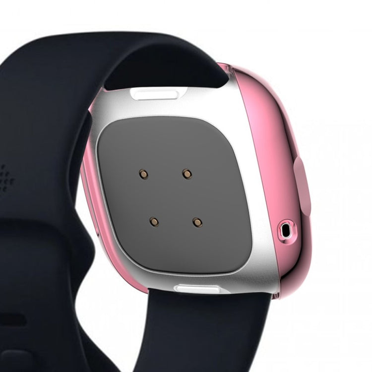 Meget Flot Fitbit Versa 3 / Fitbit Sense Silikone Cover - Pink#serie_4
