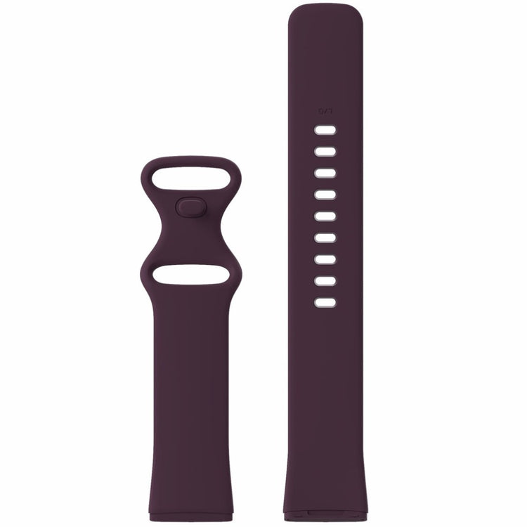 Helt vildt kønt Fitbit Versa 3 / Fitbit Sense Silikone Rem - Størrelse: S - Lilla#serie_14