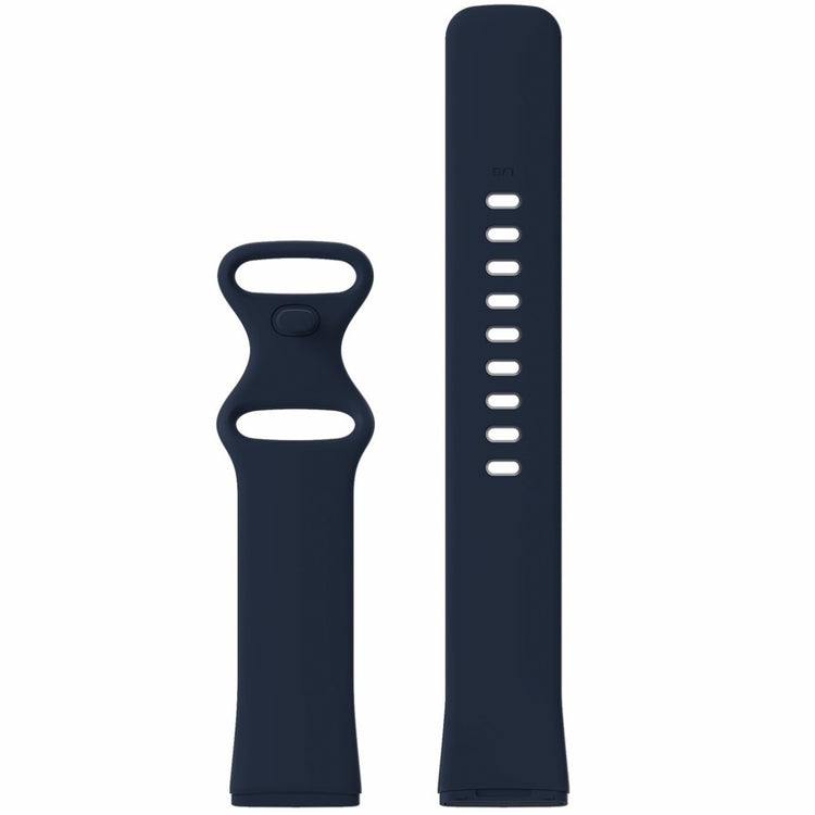 Helt vildt kønt Fitbit Versa 3 / Fitbit Sense Silikone Rem - Størrelse: S - Blå#serie_4
