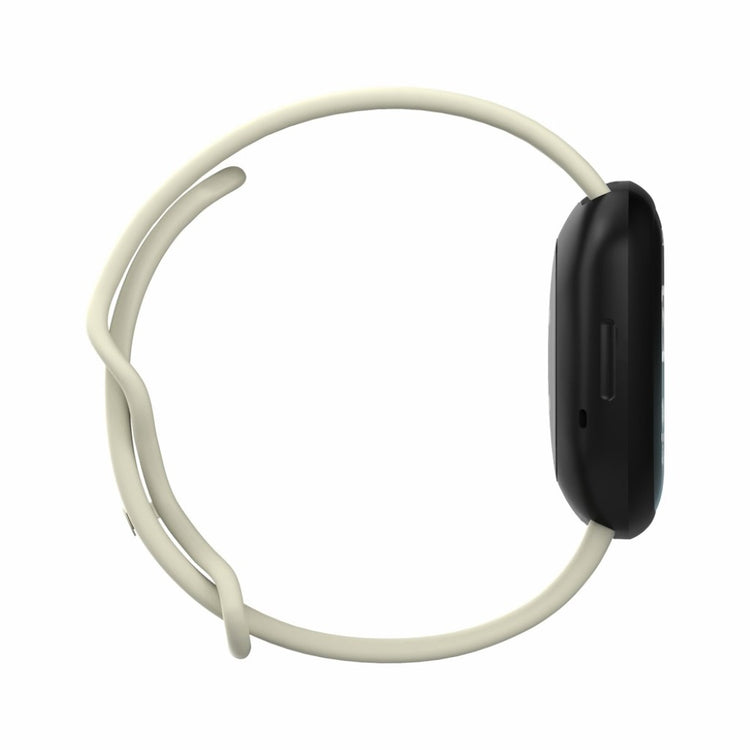 Helt vildt sejt Fitbit Versa 3 / Fitbit Sense Silikone Rem - Størrelse: L - Beige#serie_16
