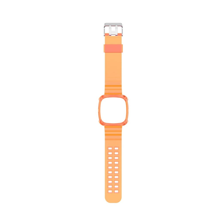 Vildt hårdfør Fitbit Versa 3 / Fitbit Sense Silikone Rem - Orange#serie_4