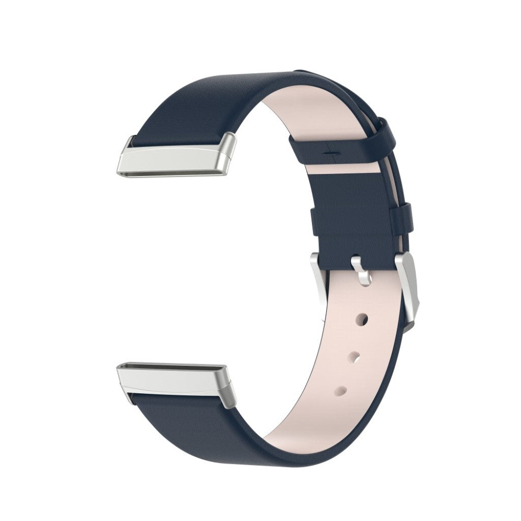 Rigtigt fint Fitbit Versa 3 / Fitbit Sense Silikone Rem - Blå#serie_5