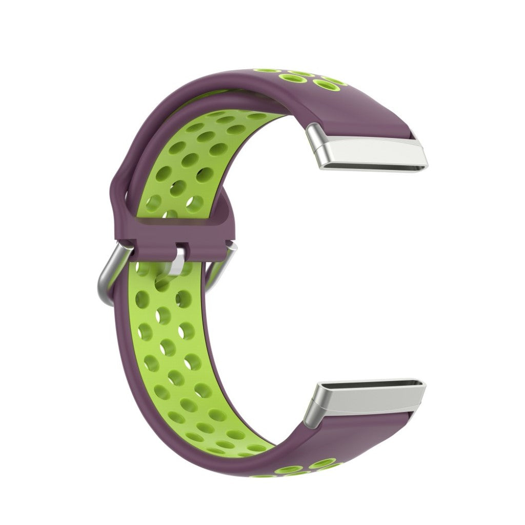 Rigtigt nydelig Fitbit Versa 3 / Fitbit Sense Silikone Rem - Pink#serie_7