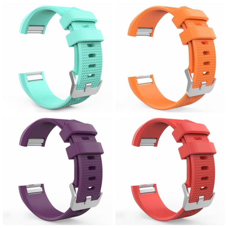 Super nydelig Fitbit Charge 2 Silikone Rem - Pink#serie_2