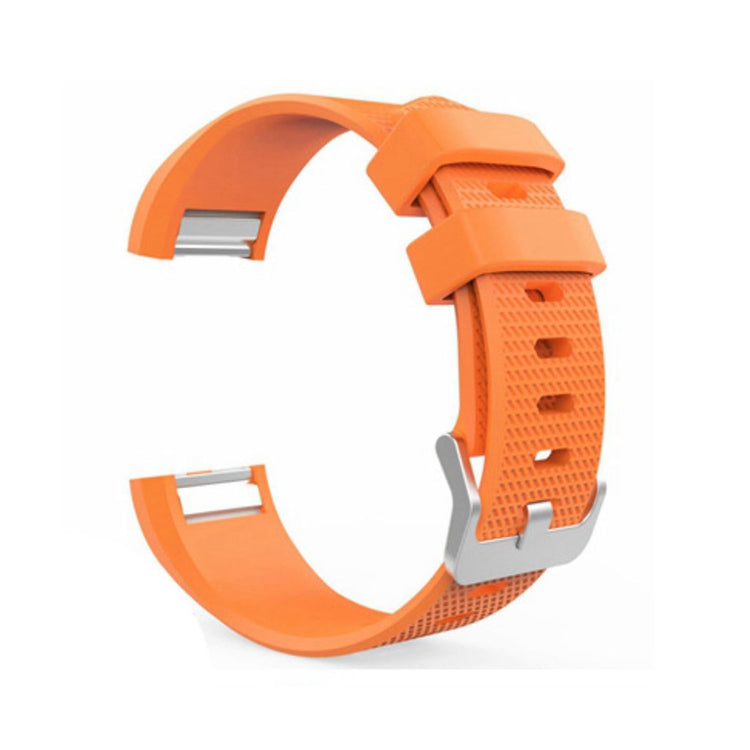 Super nydelig Fitbit Charge 2 Silikone Rem - Orange#serie_5