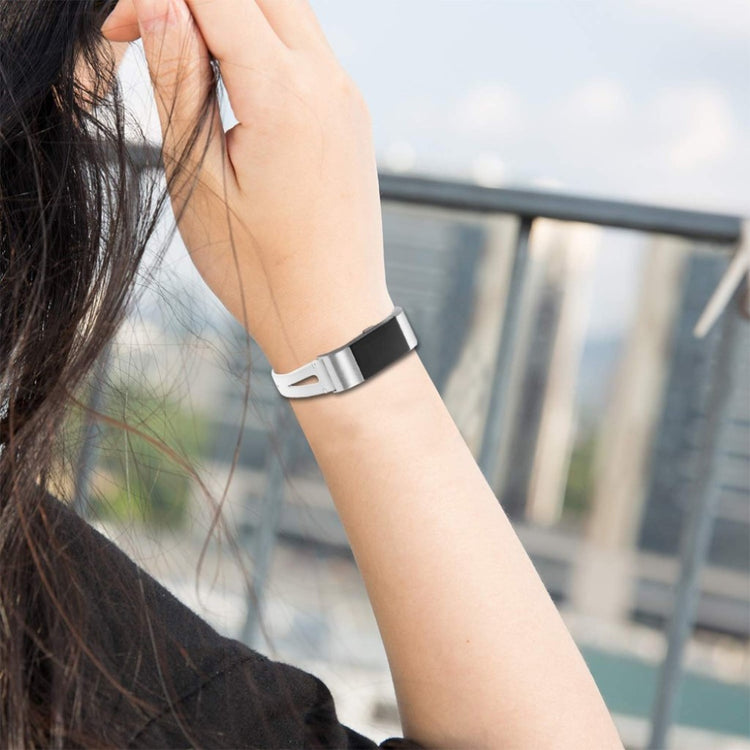 Mega holdbart Fitbit Charge 2 Ægte læder Rem - Hvid#serie_2
