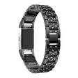 Komfortabel Metal Og Rhinsten Rem passer til Fitbit Charge 2