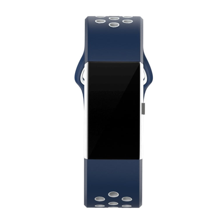 Meget kønt Fitbit Charge 2 Silikone Rem - Blå#serie_6