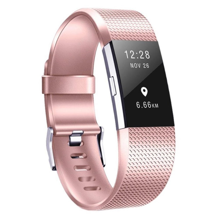 Udsøgt Fitbit Charge 2 Silikone Rem - Størrelse: S - Pink#serie_2