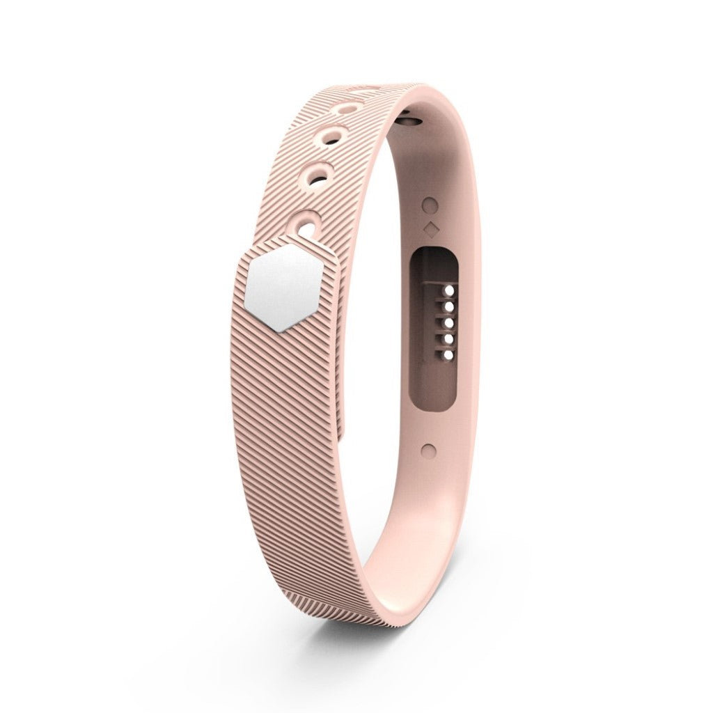 Super fint Fitbit Flex 2 Silikone Rem - Pink#serie_11
