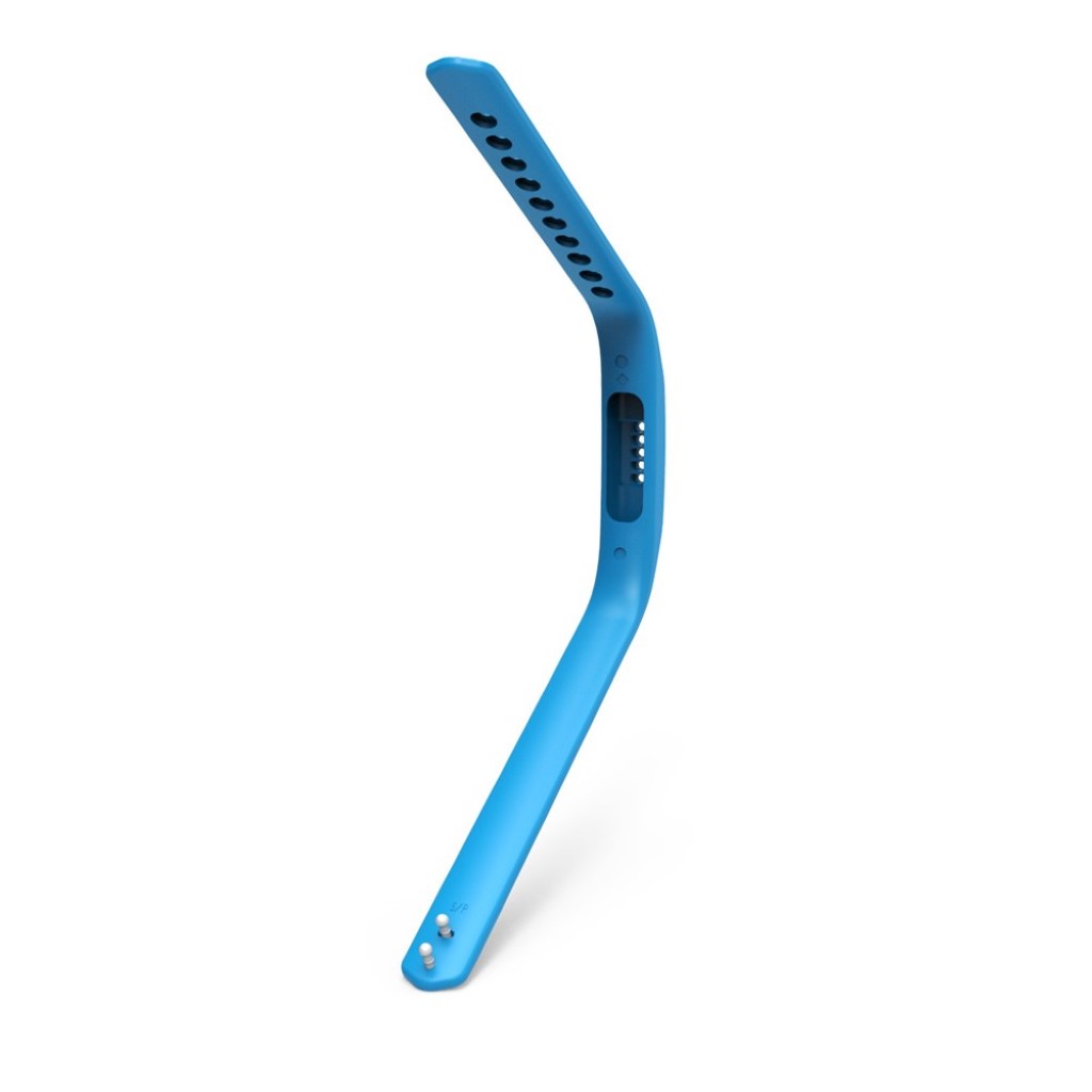 Super fint Fitbit Flex 2 Silikone Rem - Blå#serie_5