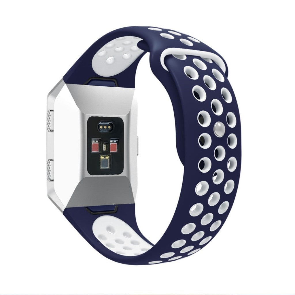 Vildt flot Fitbit Ionic Silikone Rem - Blå#serie_11
