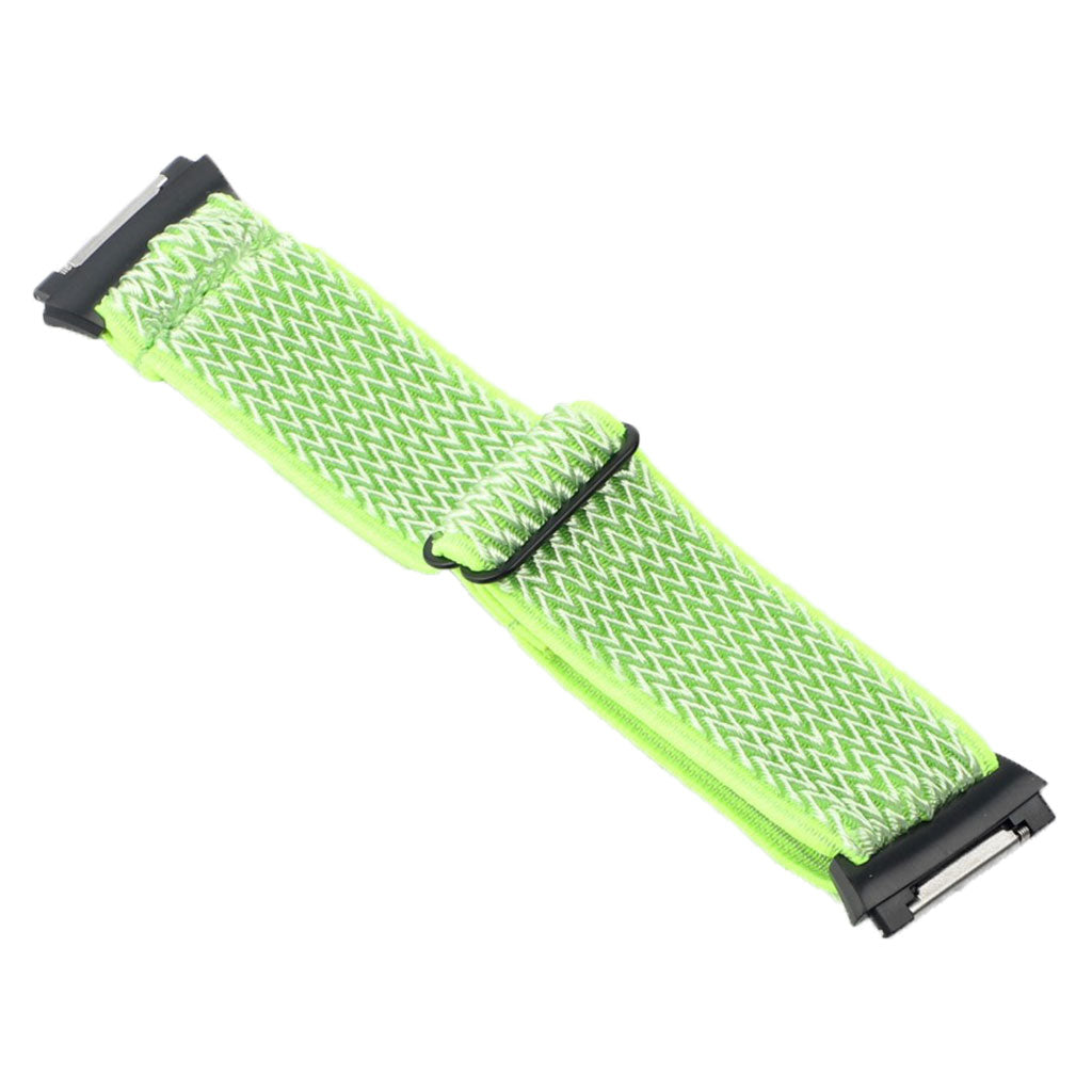 Vildt fint Fitbit Ionic Nylon Rem - Grøn#serie_10