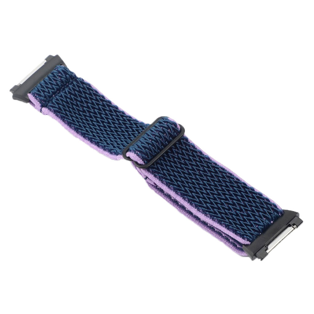 Vildt fint Fitbit Ionic Nylon Rem - Blå#serie_13
