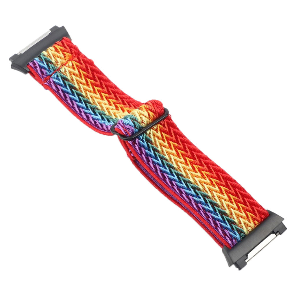 Vildt fint Fitbit Ionic Nylon Rem - Flerfarvet#serie_3