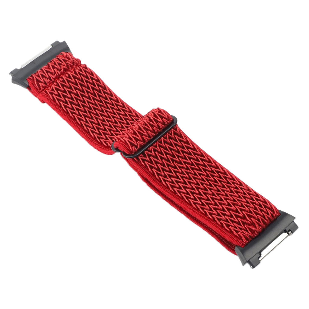 Vildt fint Fitbit Ionic Nylon Rem - Rød#serie_8