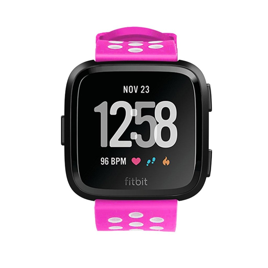 Meget holdbart Fitbit Versa Silikone Rem - Flerfarvet#serie_2