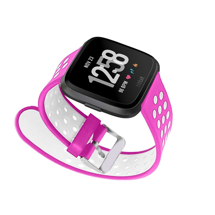 Meget holdbart Fitbit Versa Silikone Rem - Flerfarvet#serie_2