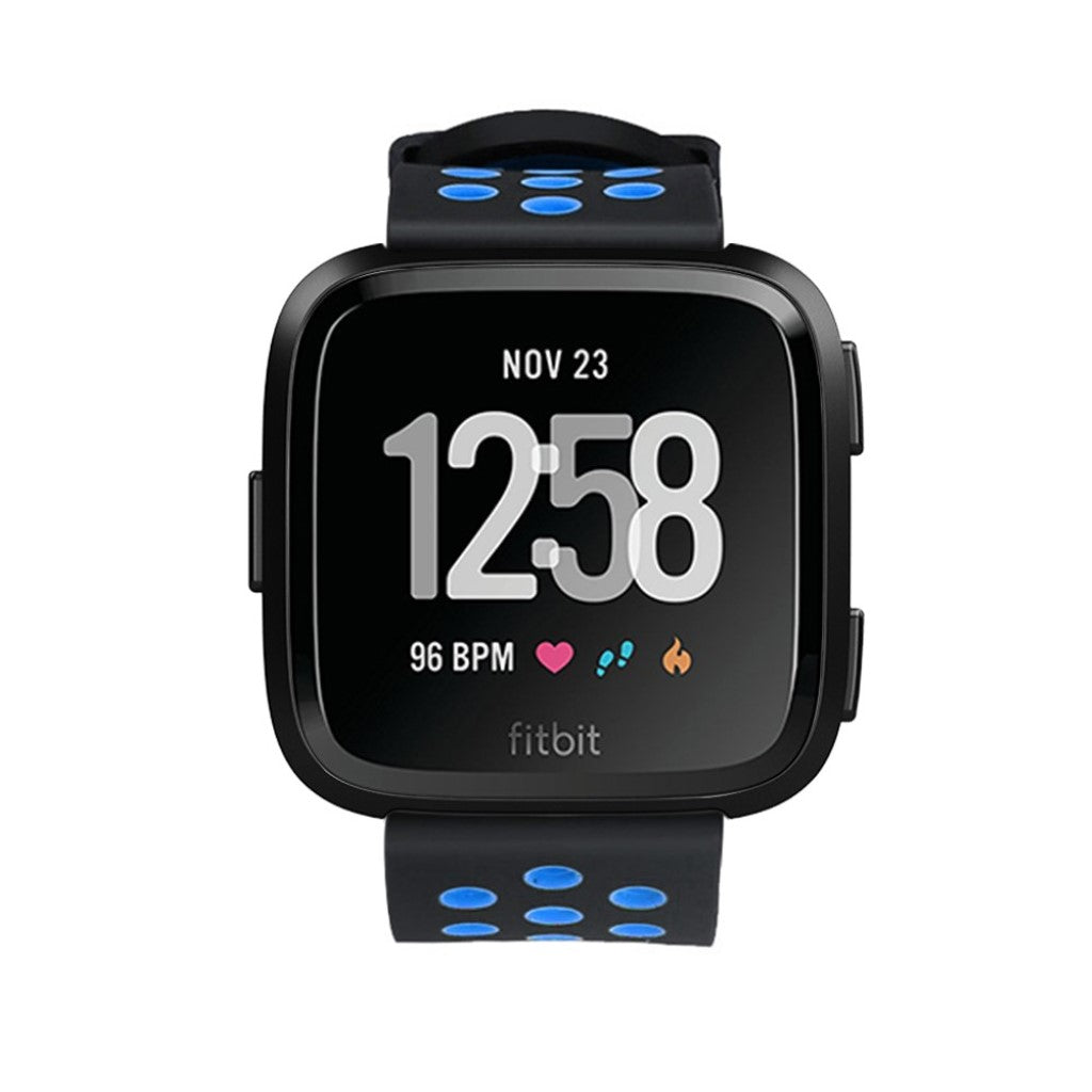 Meget holdbart Fitbit Versa Silikone Rem - Flerfarvet#serie_4