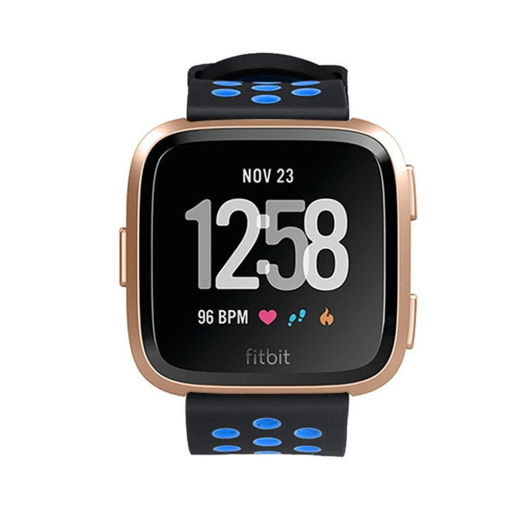 Meget holdbart Fitbit Versa Silikone Rem - Flerfarvet#serie_4