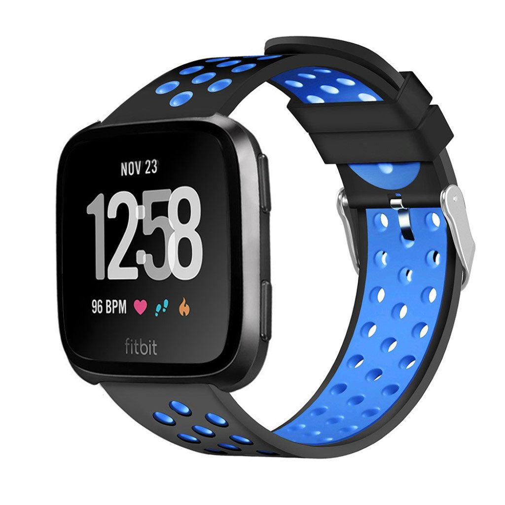 Meget holdbart Fitbit Versa Silikone Rem - Flerfarvet#serie_4