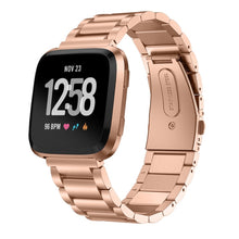 Vildt fint Fitbit Versa Metal Rem - Flerfarvet#serie_2