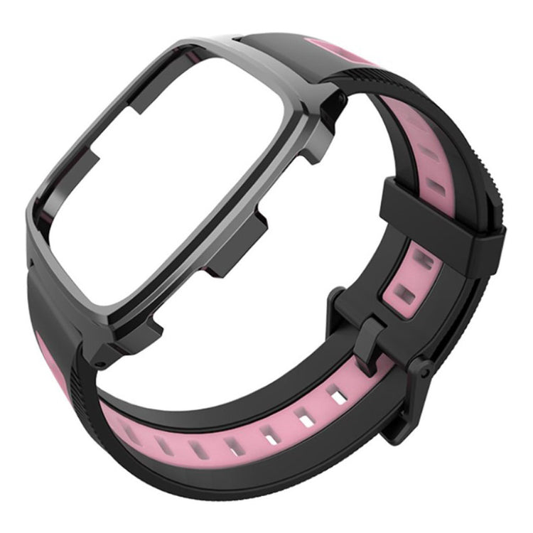 Glimrende Fitbit Versa Silikone Rem - Pink#serie_3