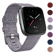Meget Hårdfør Nylon Rem passer til Fitbit Versa 1