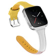 Super Holdbart Ægte Læder Rem passer til Fitbit Versa 1