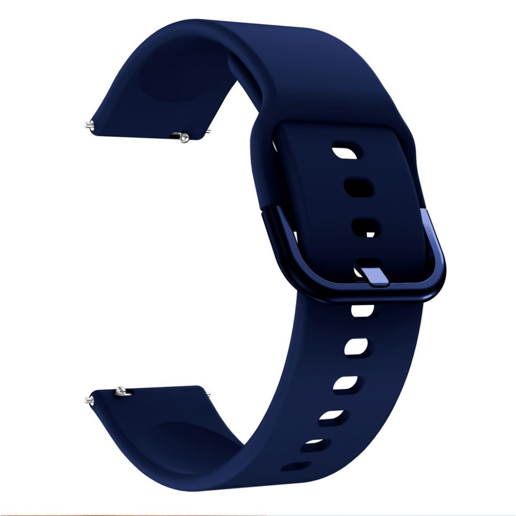 Vildt slidstærk Fitbit Versa Silikone Rem - Blå#serie_9