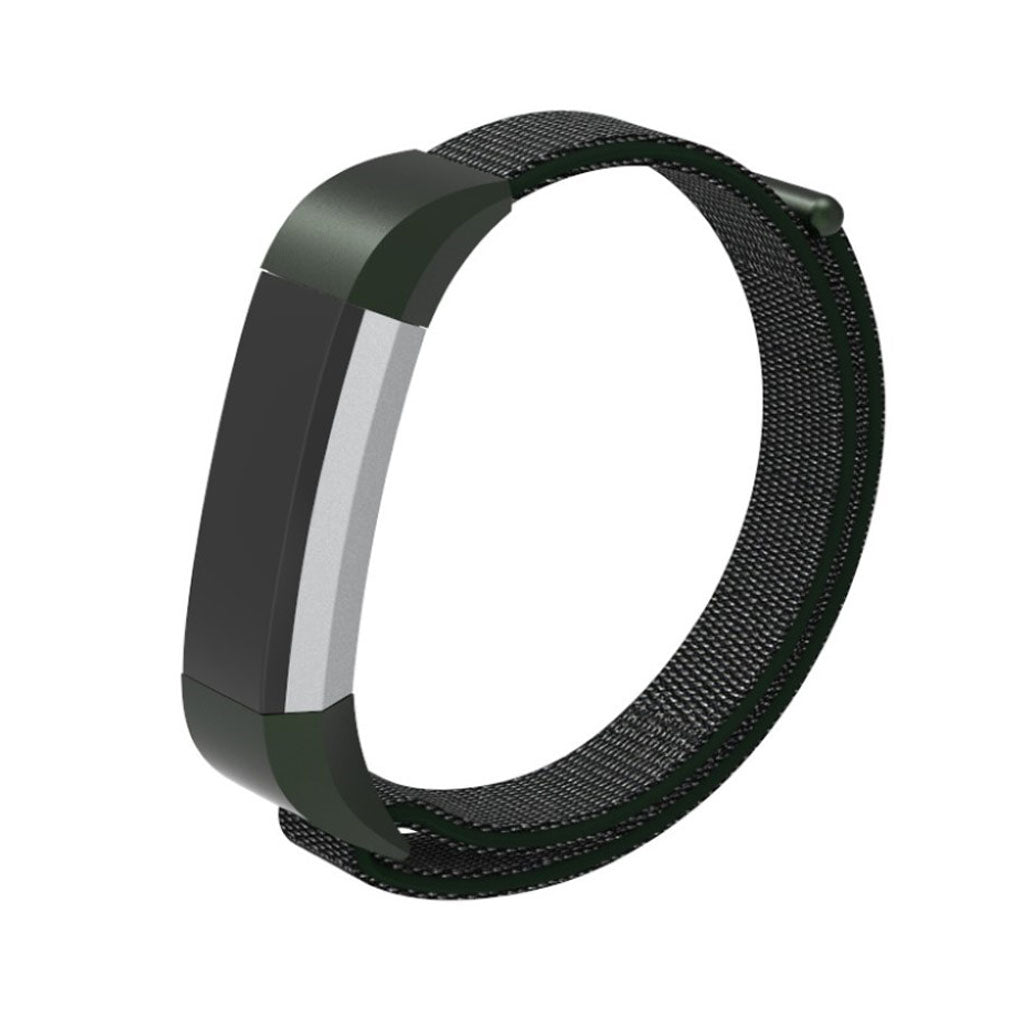 Super fint Fitbit Ace Nylon Rem - Grøn#serie_2