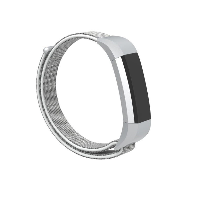 Super fint Fitbit Ace Nylon Rem - Sølv#serie_8