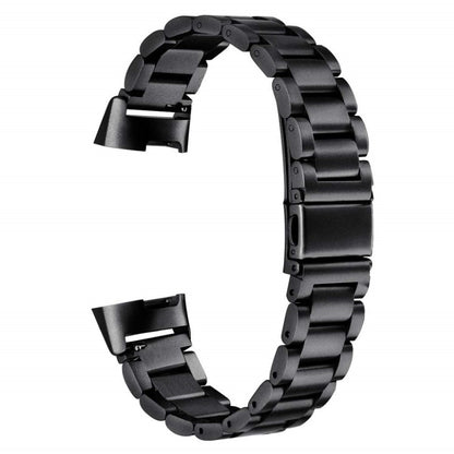 Super fed Fitbit Charge 3 Metal Rem - Sort#serie_4