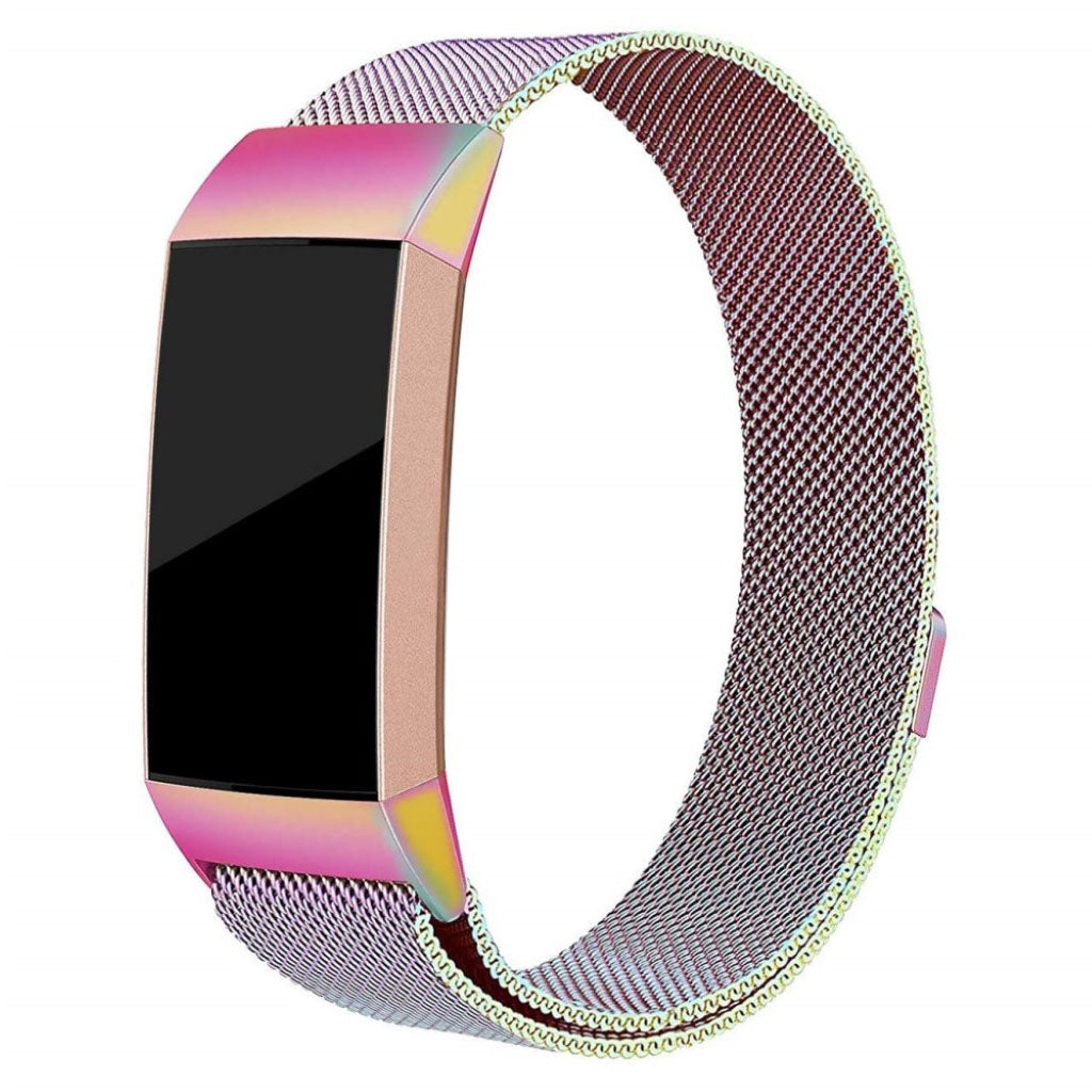 Helt vildt flot Fitbit Charge 3 Metal Rem - Flerfarvet#serie_2
