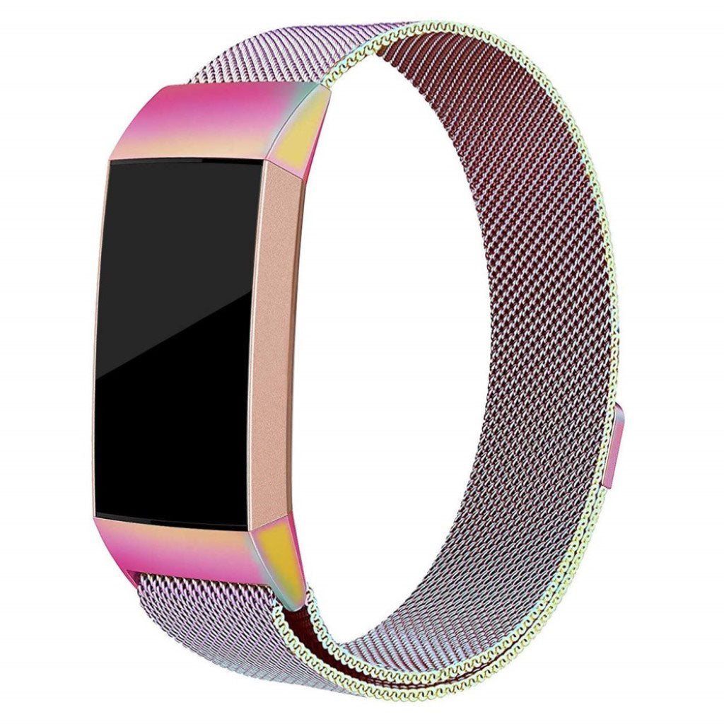 Meget skøn Fitbit Charge 3 Metal Rem - Flerfarvet#serie_1