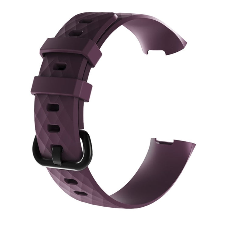 Mega smuk Fitbit Charge 3 Silikone Rem - Lilla#serie_1