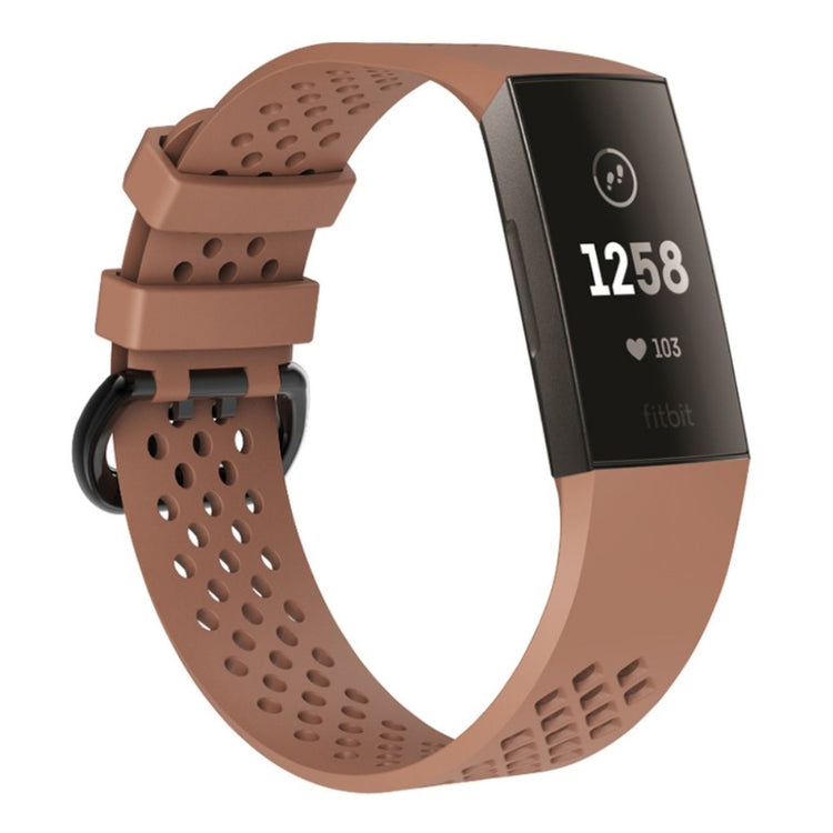Flot Fitbit Charge 3 Silikone Rem - Brun#serie_1