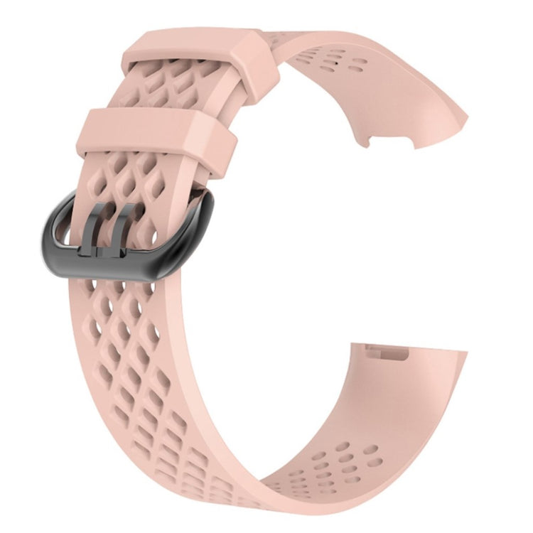 Flot Fitbit Charge 3 Silikone Rem - Pink#serie_8