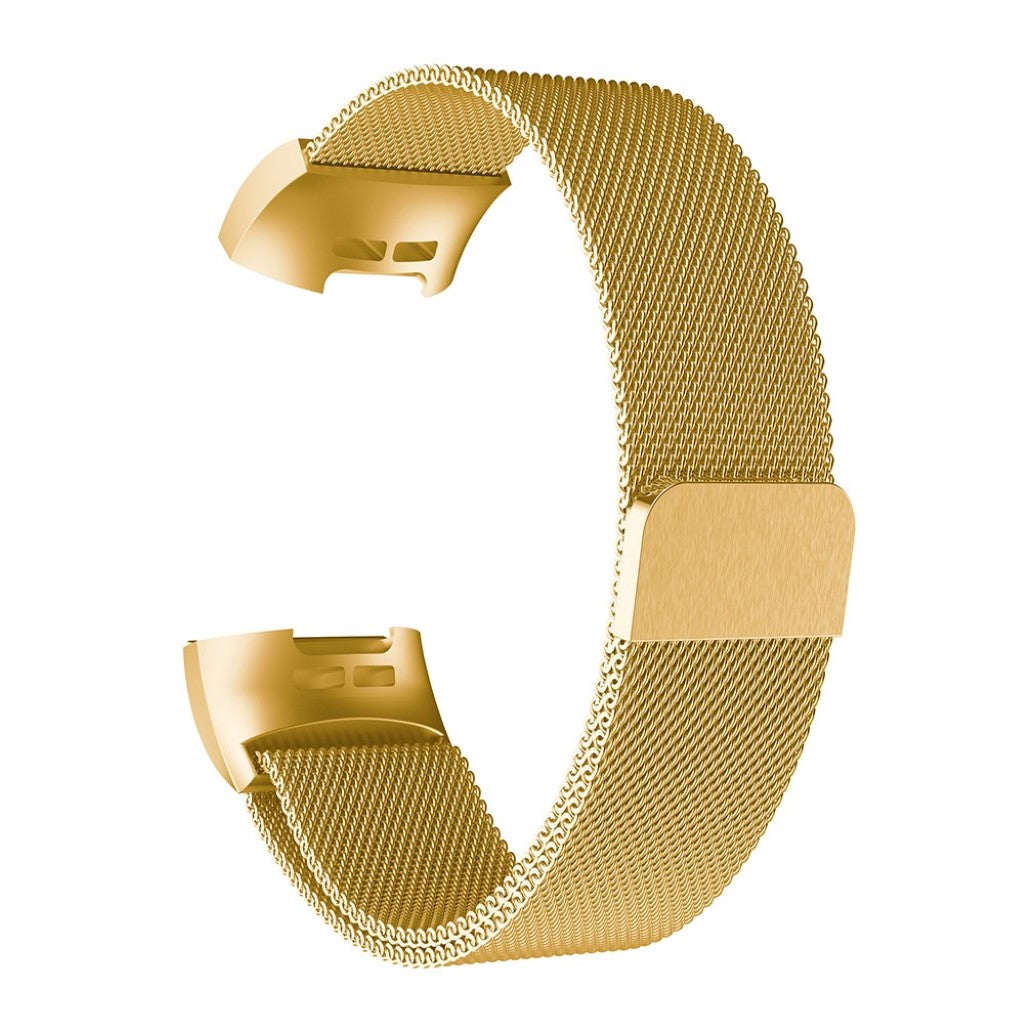 Helt vildt pænt Fitbit Charge 3 Metal Rem - Guld#serie_4