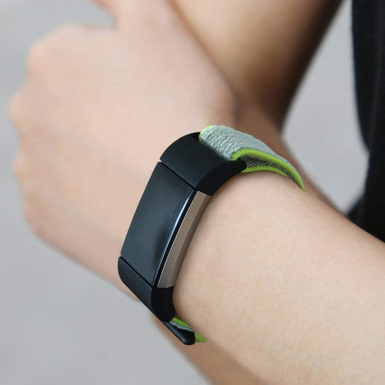 Eminent Fitbit Charge 3 Nylon Rem - Grøn#serie_2