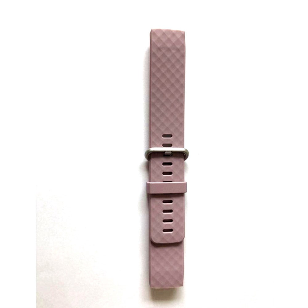 Mega nydelig Fitbit Charge 3 Silikone Rem - Lilla#serie_4