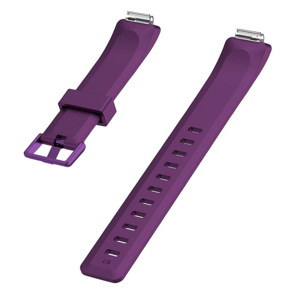 Komfortabel Fitbit Inspire Silikone Rem - Lilla#serie_11