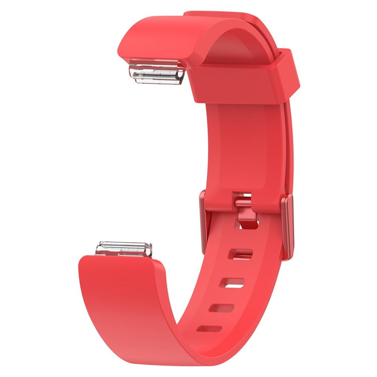 Komfortabel Fitbit Inspire Silikone Rem - Rød#serie_3