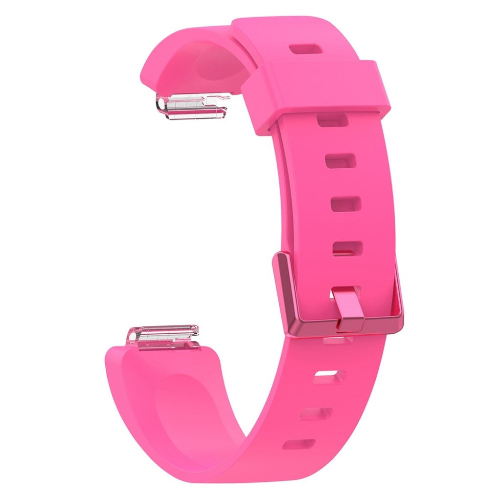 Komfortabel Fitbit Inspire Silikone Rem - Pink#serie_4