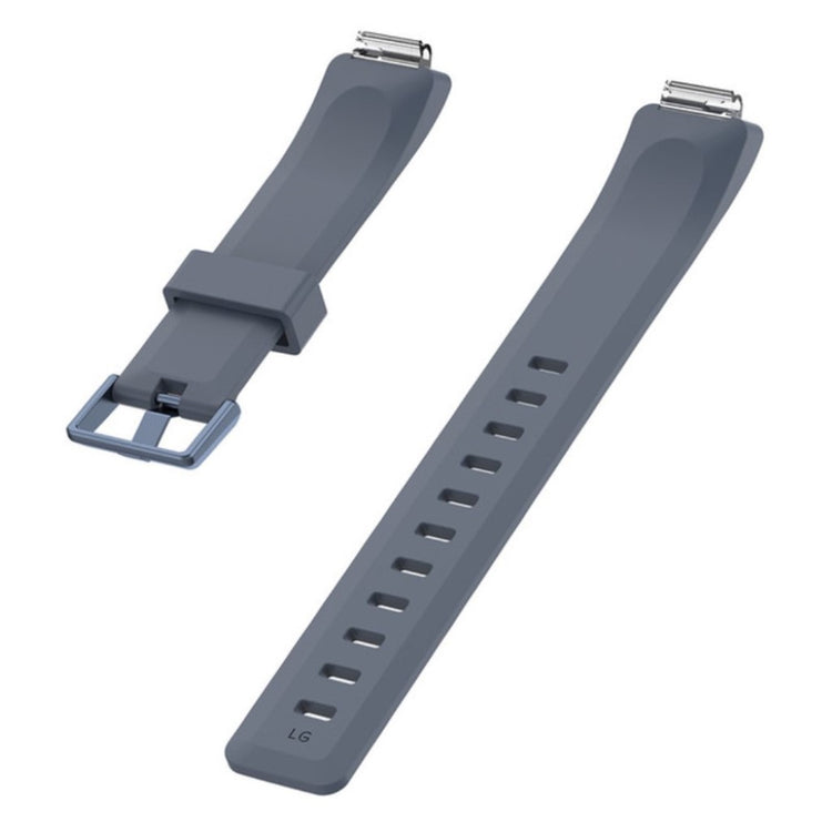 Komfortabel Fitbit Inspire Silikone Rem - Sølv#serie_9